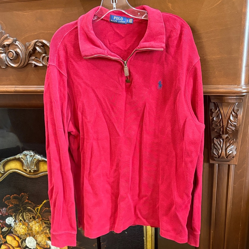 Men’s Ralph Lauren Vibrant Red Knit Top
